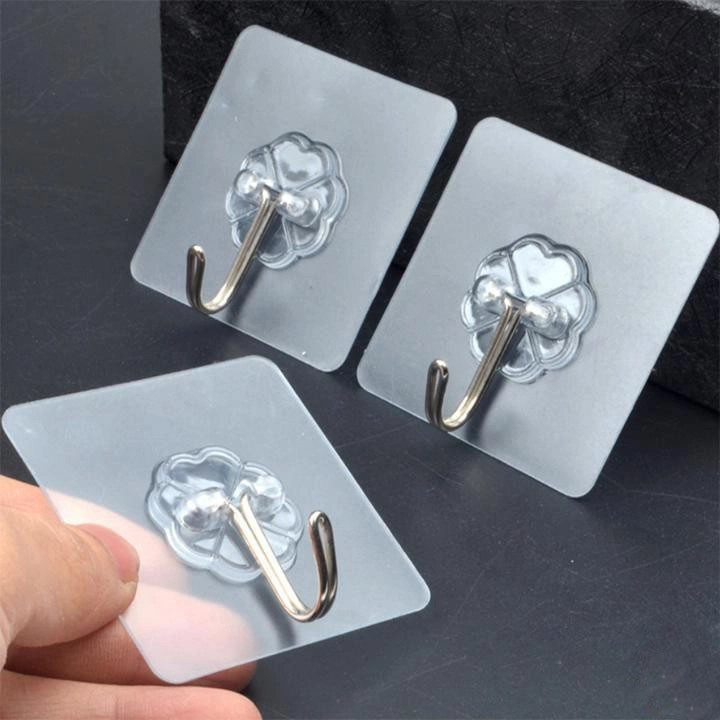 5 Móc Dán Tường Trong Suốt