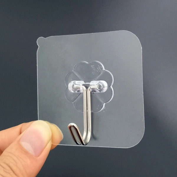 5 Móc Dán Tường Trong Suốt