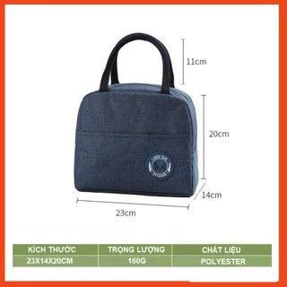 Túi giữ nhiệt đựng cơm, túi đựng cơm nhiều màu sắc, dày dặn, chắc chắn, giữ nhiệt tốt