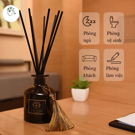 Tinh Dầu Thơm Để Bàn, Phòng Ngủ, Toilet, Tự Khuếch Tán Mùi Thơm Sang Trọng
