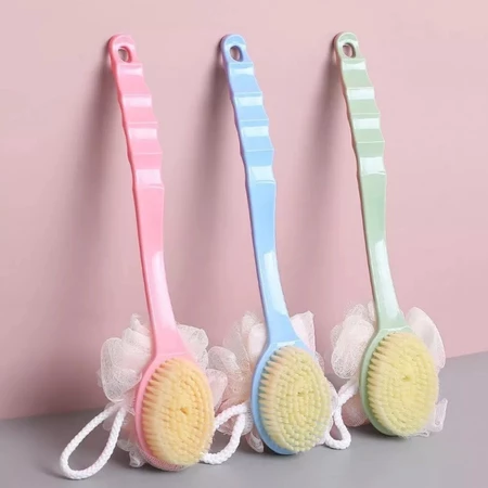 Cọ Kì Lưng 2 Đầu Bông Vải Lưới Và Lông Bàn Chải