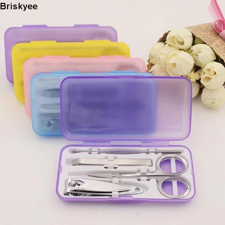 Bộ Bấm Móng Tay 4 Món - Bộ Kìm Cắt Móng Tay Không Gỉ