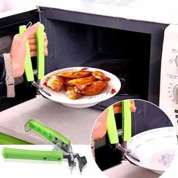 Dụng cụ kẹp bát đĩa nóng trong nồi hấp, lò vi sóng,vv...