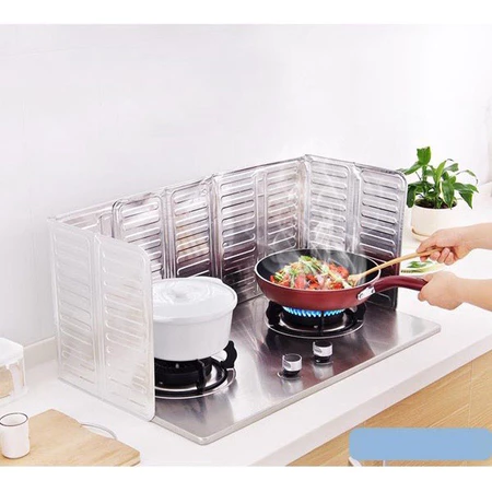 Dụng cụ chắn dầu mỡ/tấm chắn gió cho bếp ga