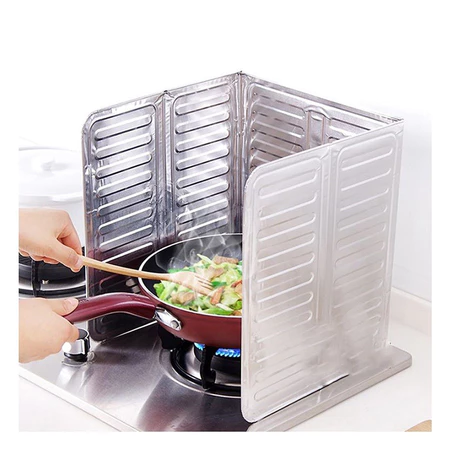 Dụng cụ chắn dầu mỡ/tấm chắn gió cho bếp ga