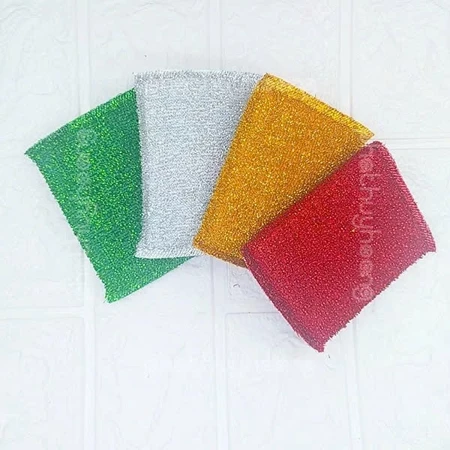 Bộ 4 miếng rửa chén kim tuyến DONG DUONG đa năng siêu sạch cao cấp